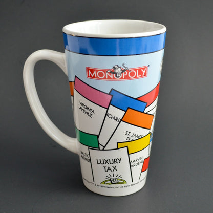Monopoly 1999 Vintage Tall Ceramic Coffee Mug