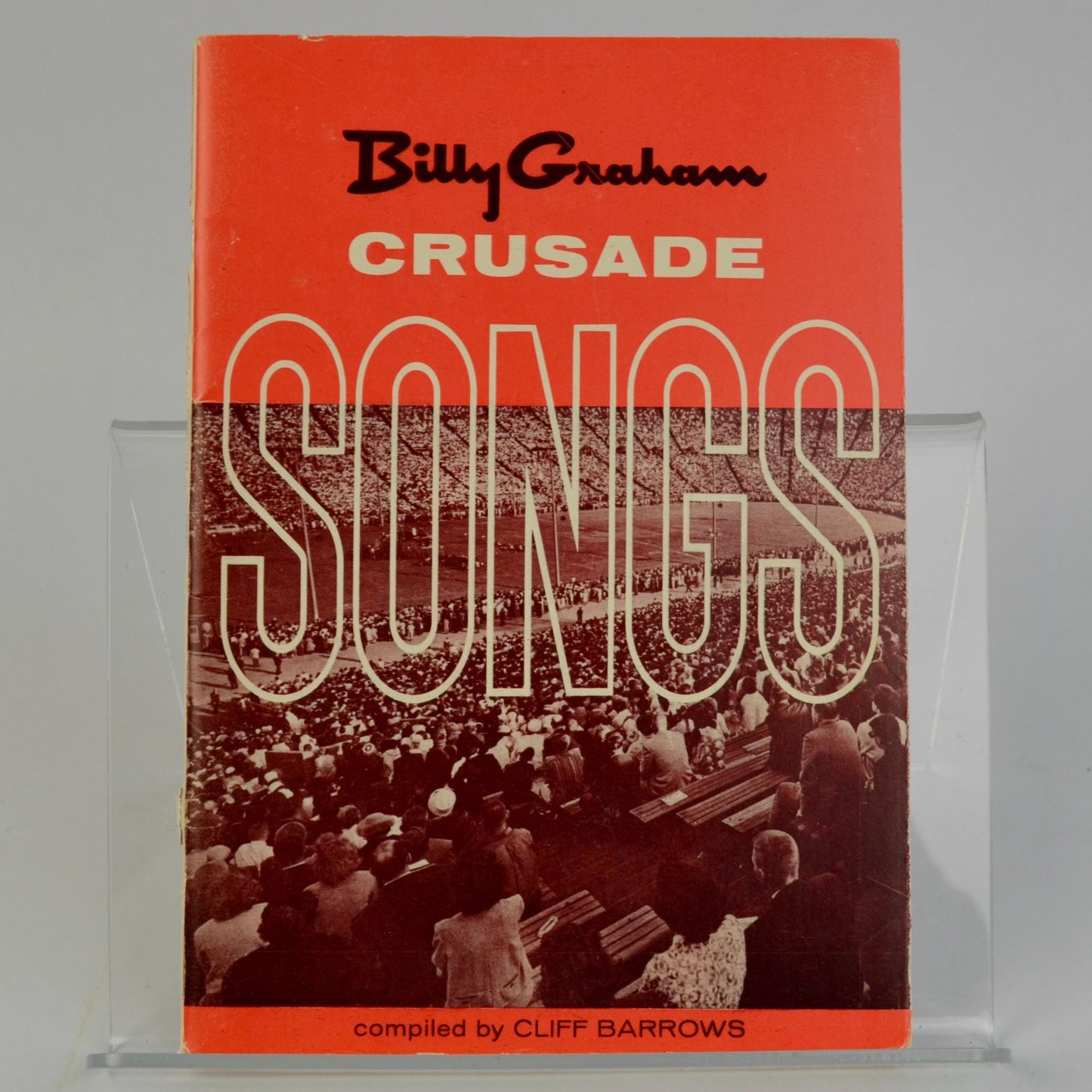 Billy Graham Crusade Songs Book Vintage Cliff Barrows