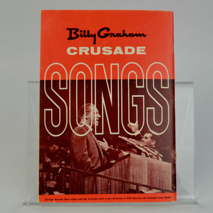 Billy Graham Crusade Songs Book Vintage Cliff Barrows