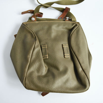 Vintage Swiss Army Bread Ration Bag Messenger Military Messenger Bag