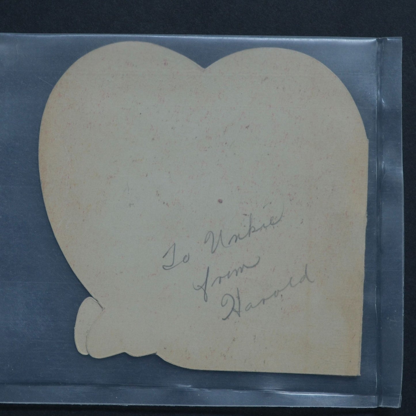 You're My Valentine B Cause Boy Bear Vintage Card