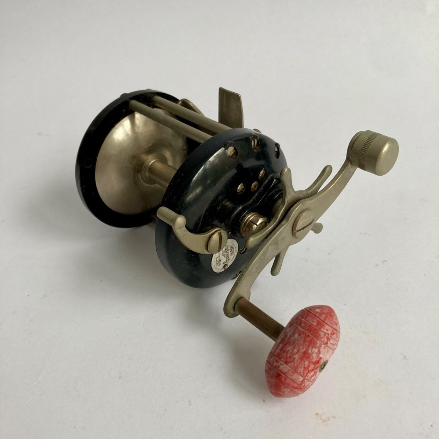 Vintage Sport King M205 Fishing Reel Saltwater Casting Black SportKing