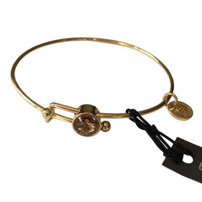 New Coco + Carmen Gold Adjustable Bangle Bracelet
