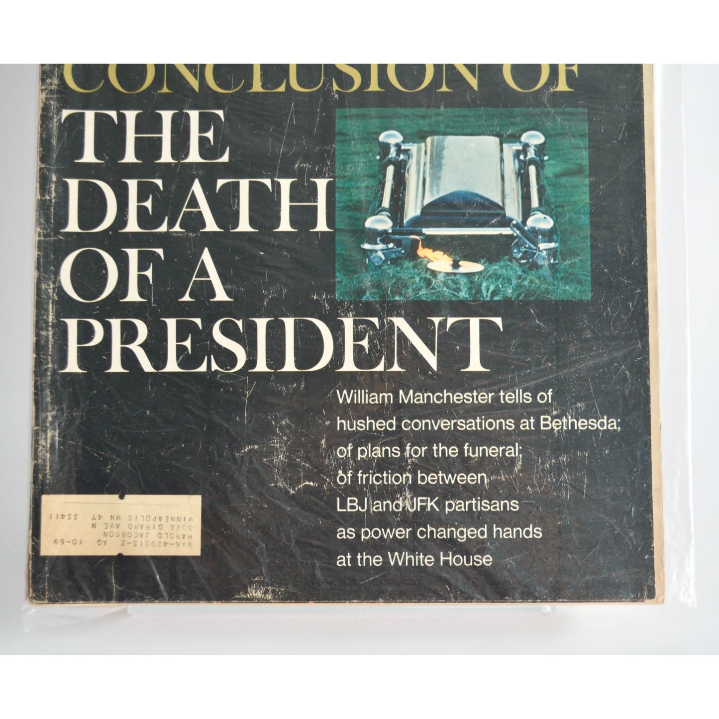 Look Magazine March 7 1967 The Death of a President Vintage