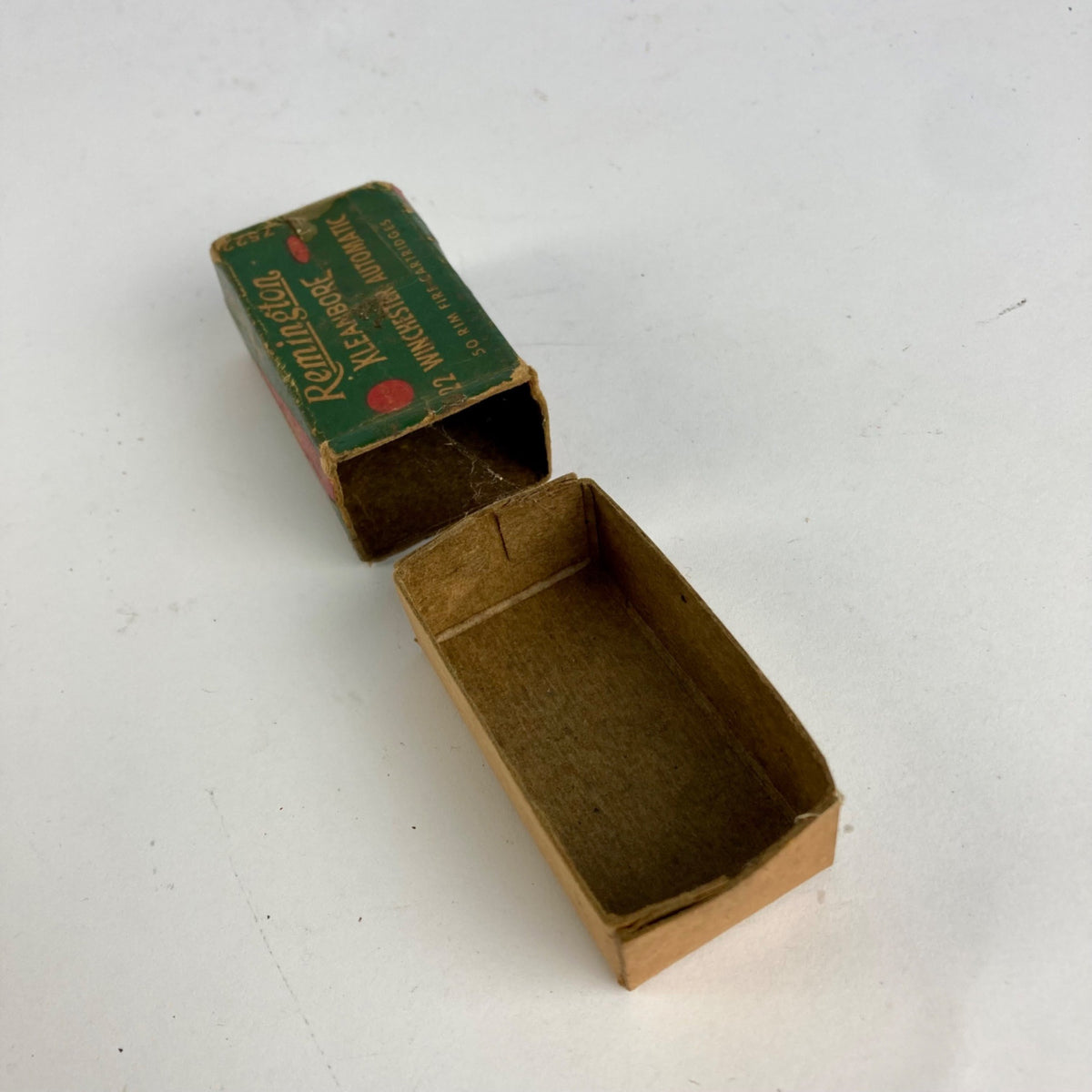 Vintage Remington Kleanbore .22 Winchester Automatic EMPTY BOX #7522