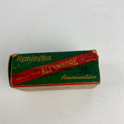 Vintage Remington Kleanbore .22 Winchester Automatic EMPTY BOX #7522