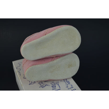 Trimfoot Baby Deer Shoes Pink Creeper 6-9 Months In Box