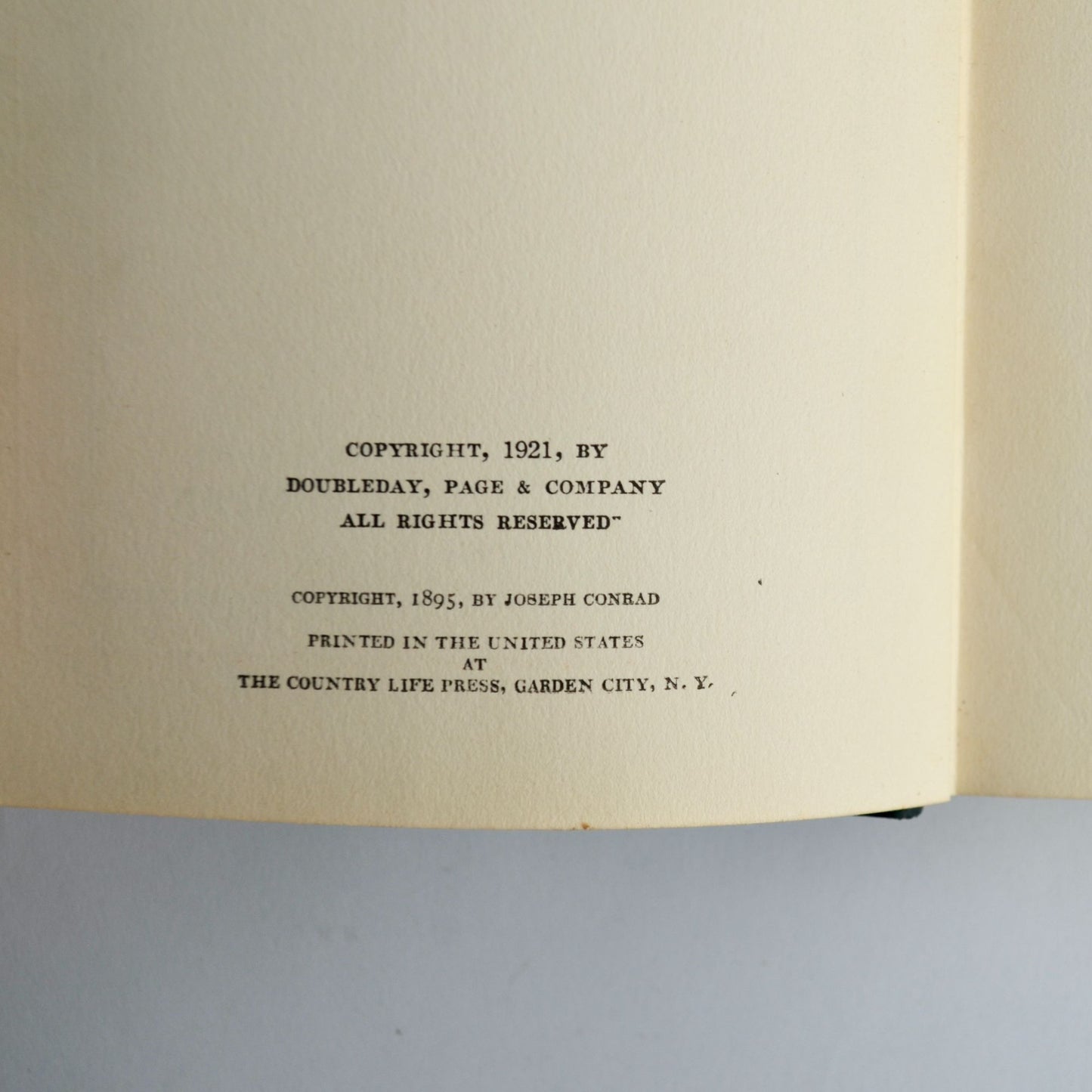Almayer's Folly Joseph Conrad 1924 Antique Book Leatherbound