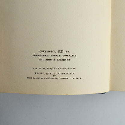 Almayer's Folly Joseph Conrad 1924 Antique Book Leatherbound