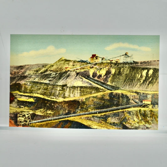 Vintage Weggum Mine Hibbing Minnesota Unused Postcard