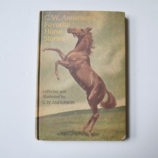 C W Anderson's Favorite Horse Stories Vintage Hardcover Book