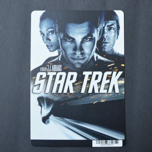 Blockbuster Backer Card Star Trek NO DISC