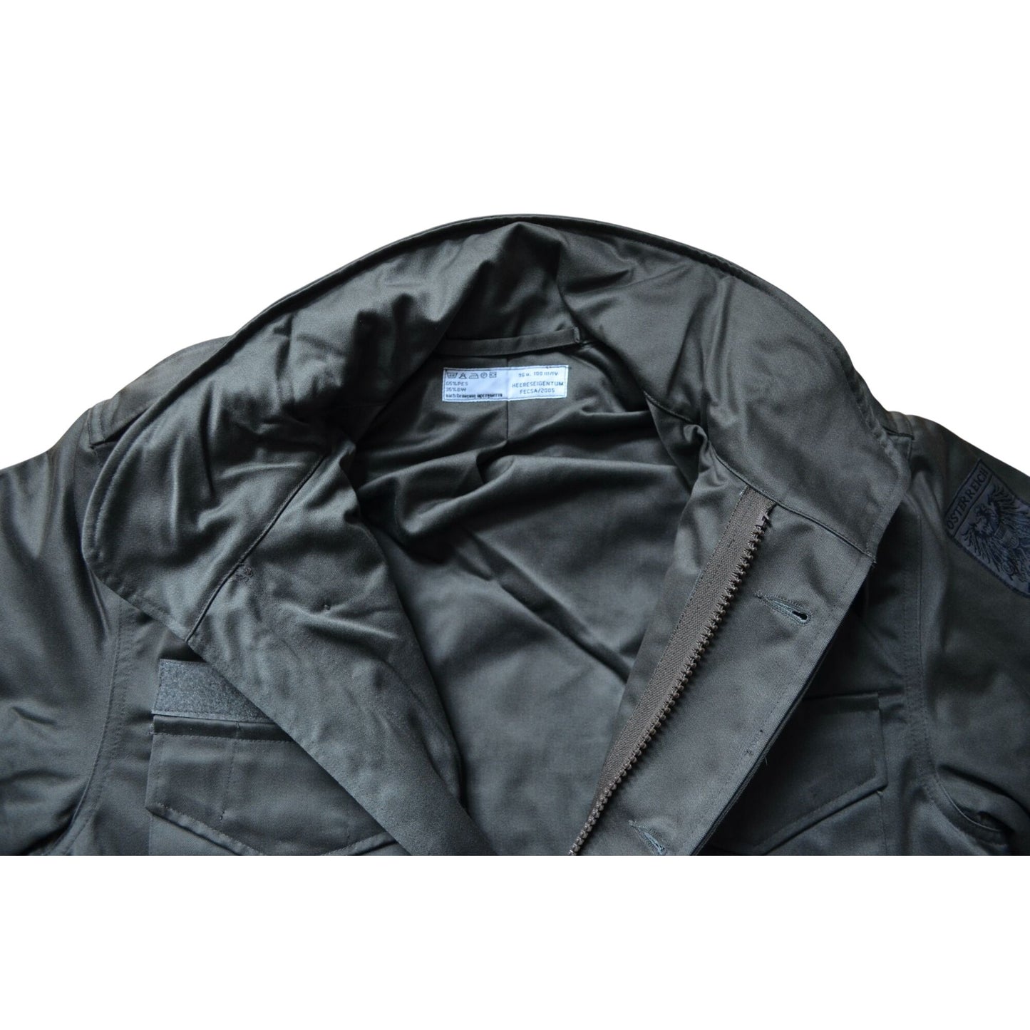 Vintage Austrian M65 Field Jacket Size 96-100 w/ Patch "Osterreich Bundesheer"