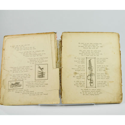 Antique Early 1900s Queer People Wings and Stings Palmer Cox Book