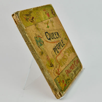 Antique Early 1900s Queer People Wings and Stings Palmer Cox Book