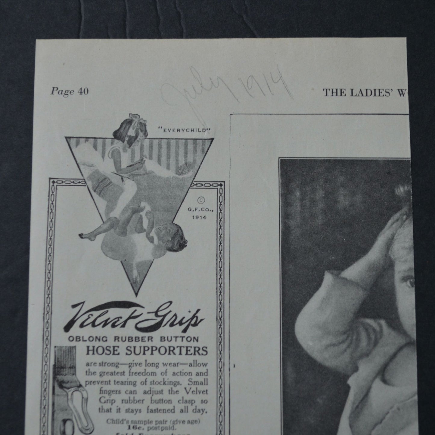1914 Whirlpool Sanitary Dishwasher Ad July Antique