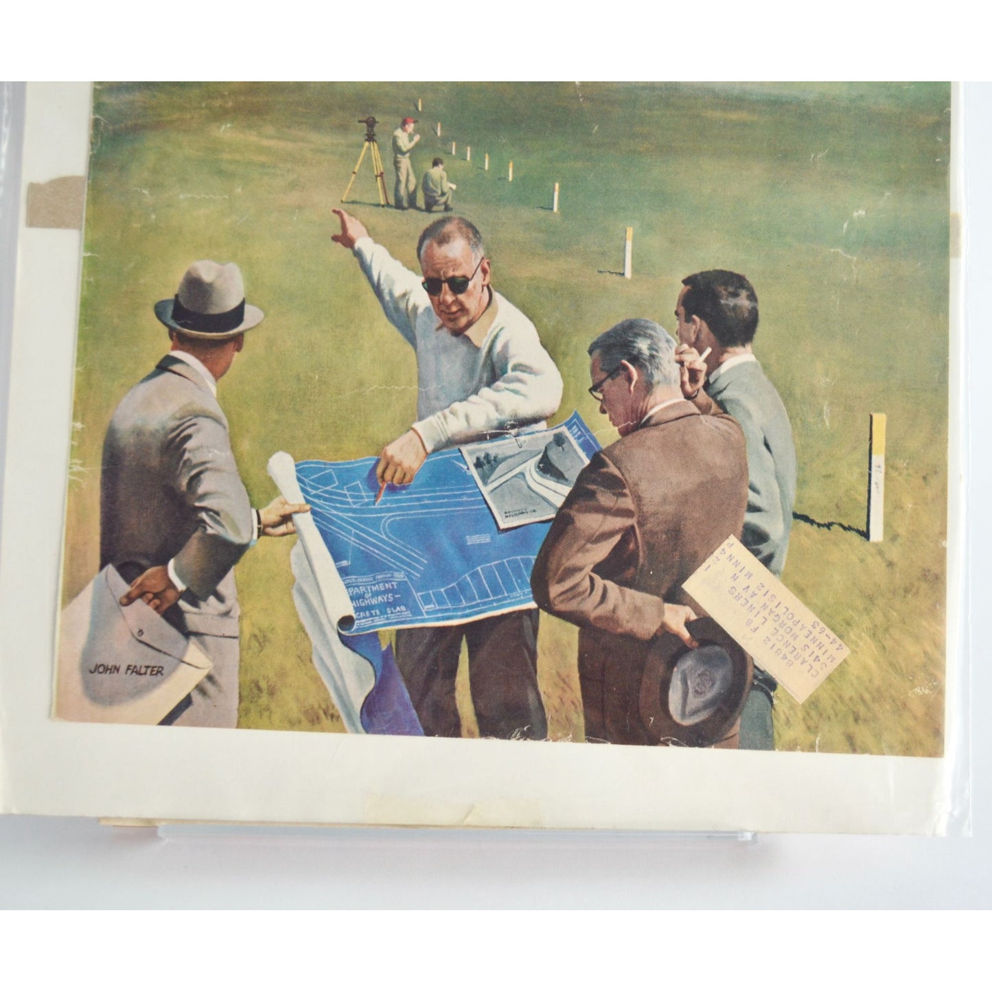 The Saturday Evening Post Magazine COVER July JUL 18 1959 John Falter
