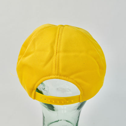 Best Way Auction Yellow Trucker Hat Vintage Men's One Size