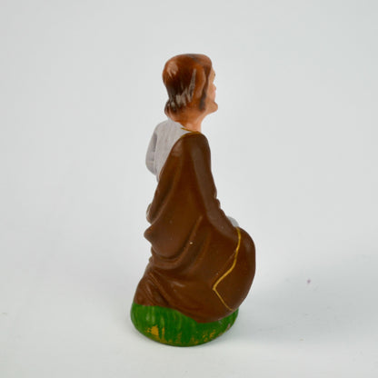 Handpainted Japan Vintage Nativity Replacement Piece Joseph ?