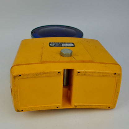 Vintage Star Flasher Model No. 877 Railroad Caboose Warning Light BLUE