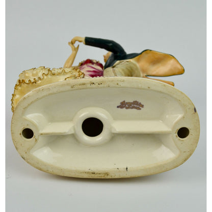 Vintage Dancing Couple Pair Figurine LARGE 10"