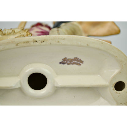 Vintage Dancing Couple Pair Figurine LARGE 10"