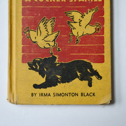 Hamlet A Cocker Spaniel Irma Simonton Black Hardcover Vintage Book 1938