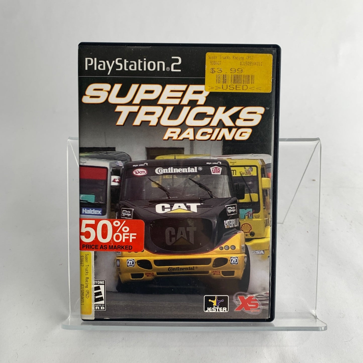 PlayStation 2 PS2 Super Trucks Racing Game Disc & Case