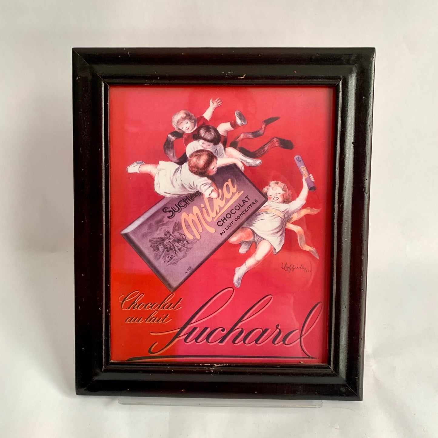 Chocolat Suchard Framed Image Print Advertising French