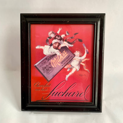 Chocolat Suchard Framed Image Print Advertising French