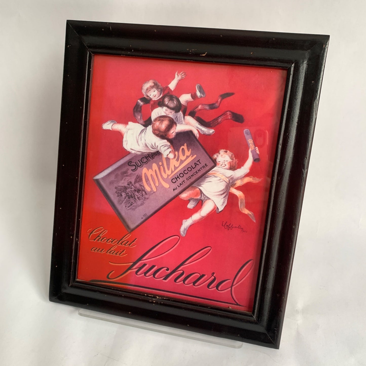 Chocolat Suchard Framed Image Print Advertising French