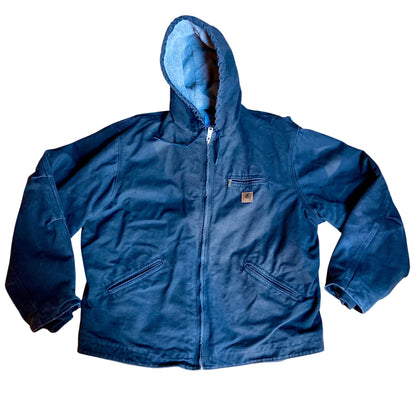 Carhartt J141WAL Sherpa Lined Hooded Jacket Size XL-Regular Walnut Brown