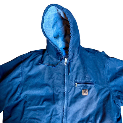 Carhartt J141WAL Sherpa Lined Hooded Jacket Size XL-Regular Walnut Brown