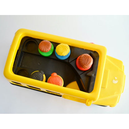 Fisher Price Little People Chunky School Bus WITH PEOPLE