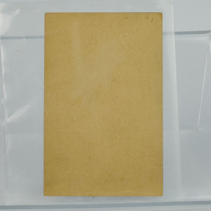 To My Valentine Vintage Card Mailman Lady on Bench