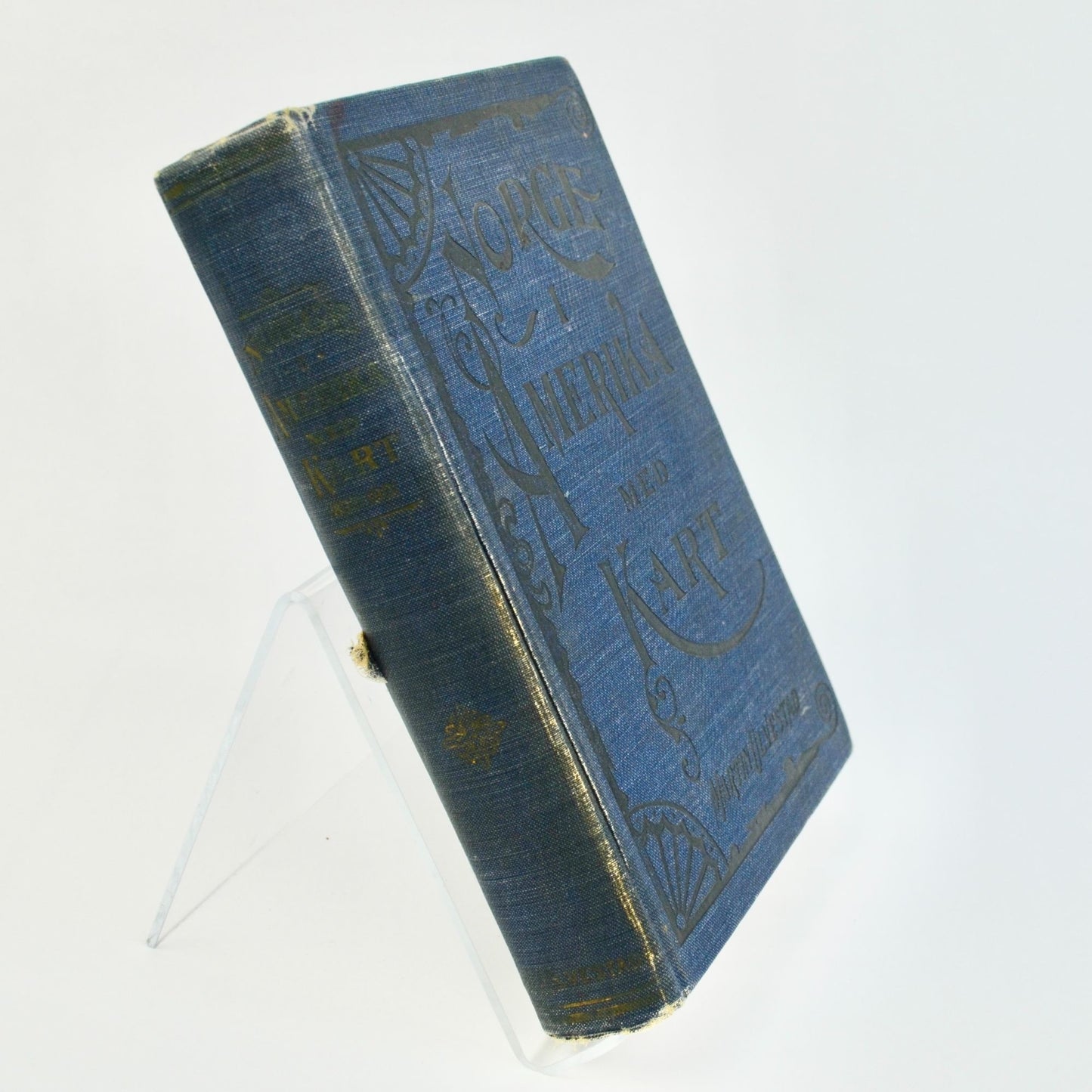 1901 Norge I Amerika America Martin Ulvestad Geneology Book Antique