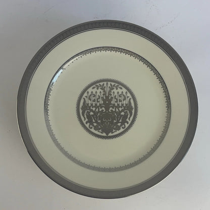 Mikasa Festival of Lights Platinum Dinner Plates Lot of 7 L3244 Hanukkah