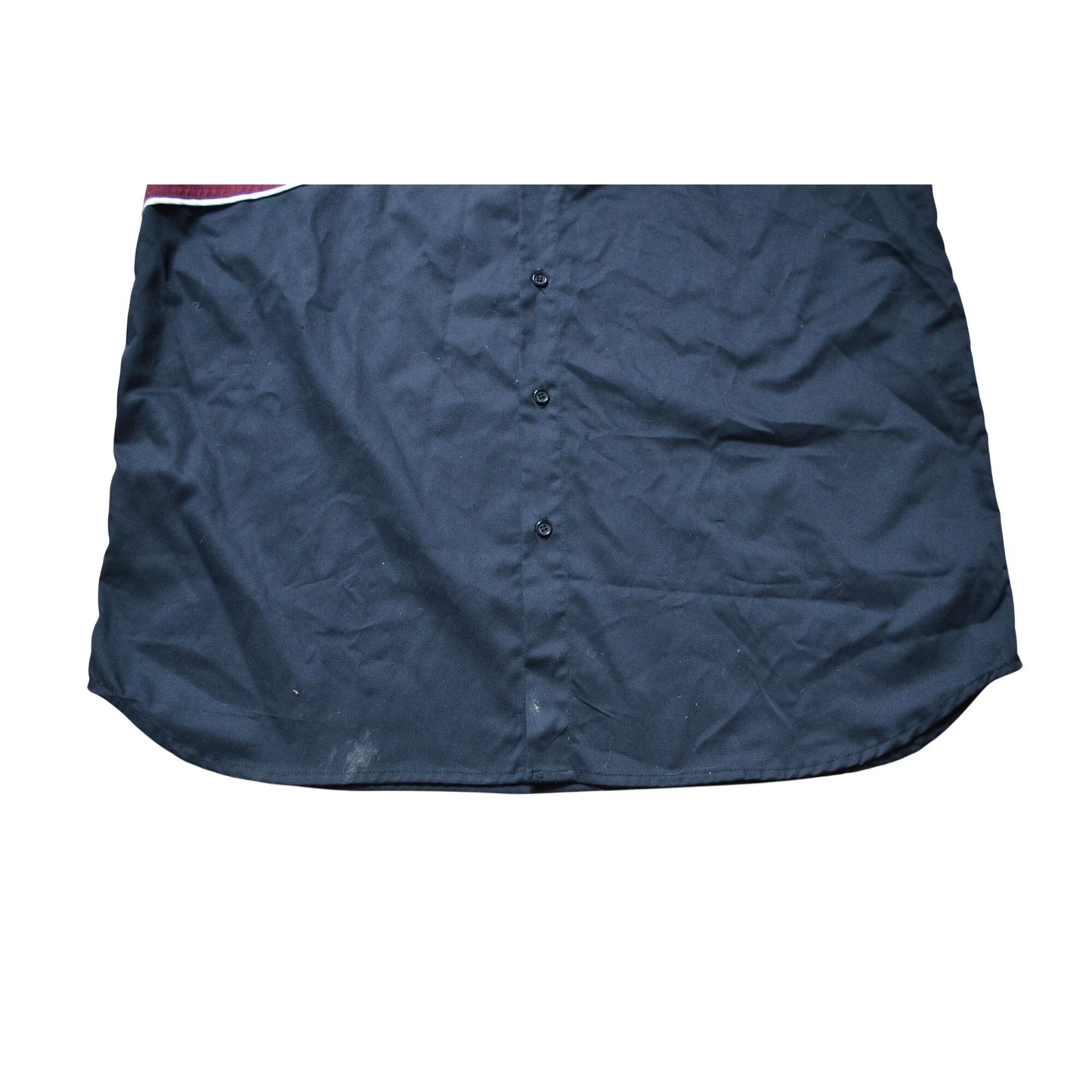 Vintage Lund Boats Embroidered Long-Sleeve Shirt Men's XXL Button-Up Maroon