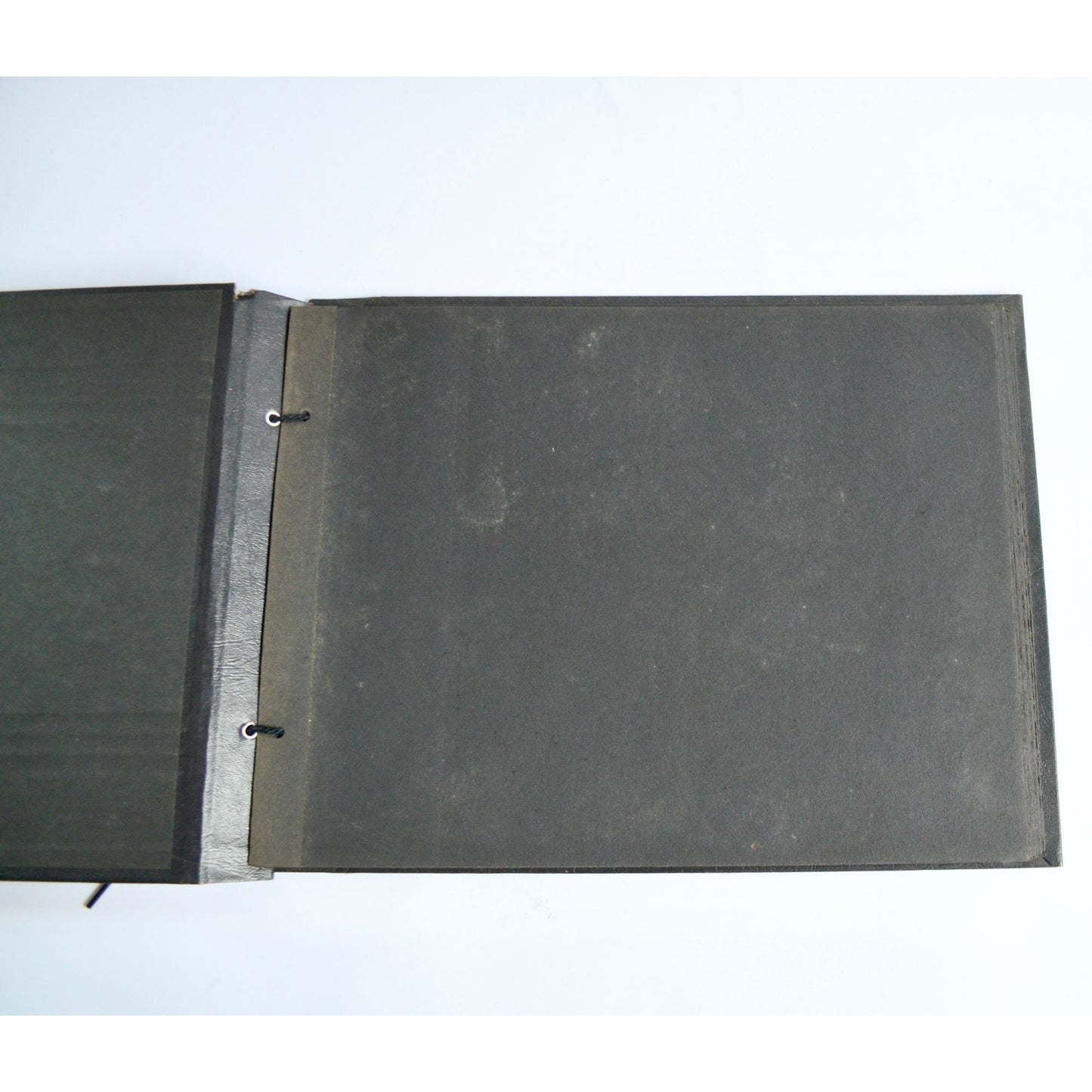 Lot 2 Vintage Photograph Albums Black & Brown Antique Photographs Photo