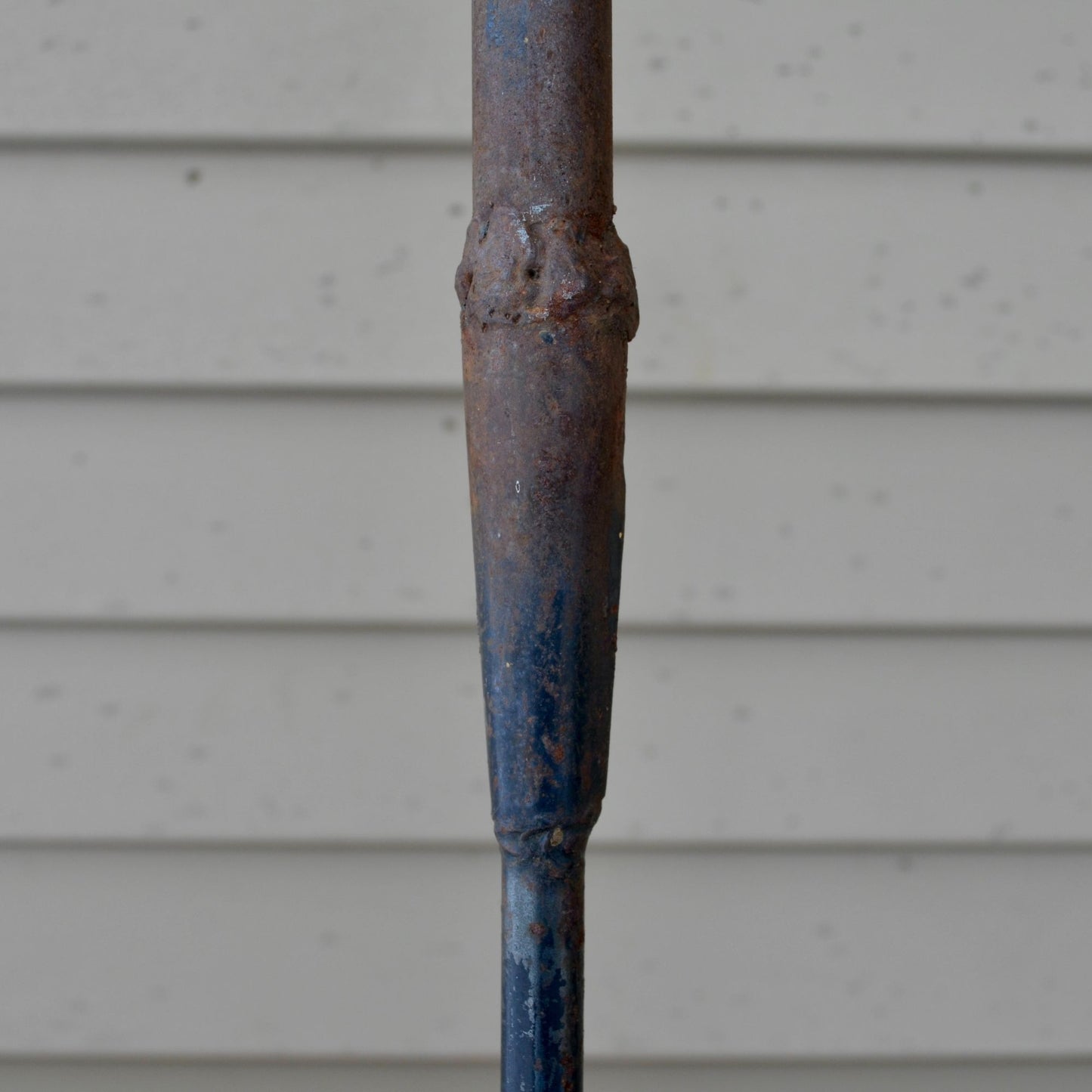 Vintage 5-Tine Fish Spear Ice Fishing Cast Iron Metal 76" Handmade
