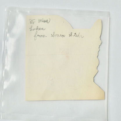 Vintage Valentine Card Chalk Up 1 Happy Day Teacher