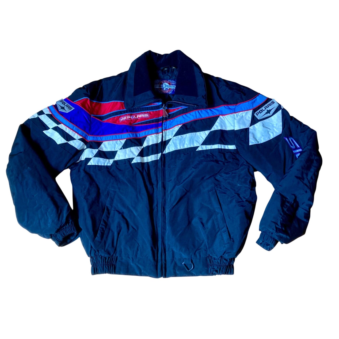 Vintage 1990's Polaris Snowmobile Jacket Men's Size Medium NICE!