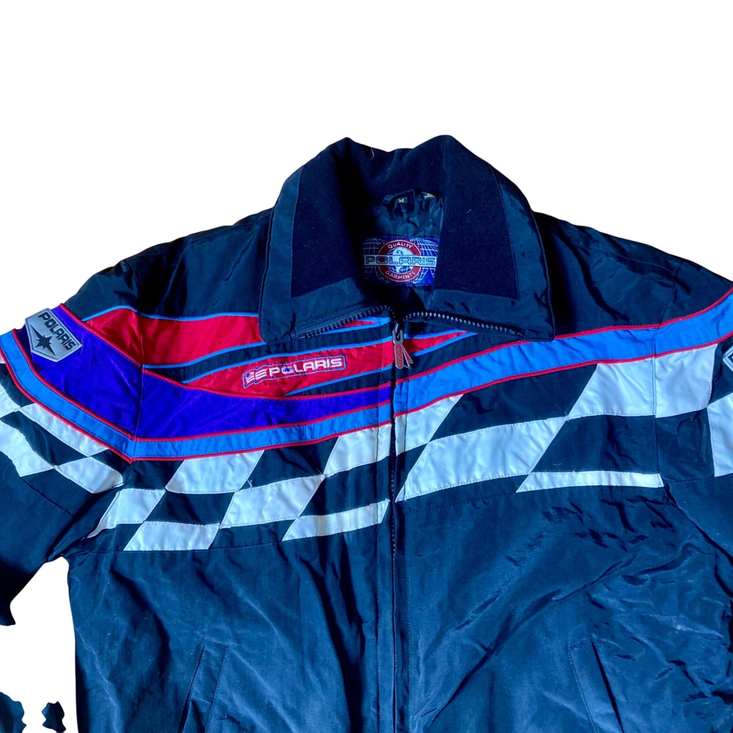 Vintage 1990's Polaris Snowmobile Jacket Men's Size Medium NICE!