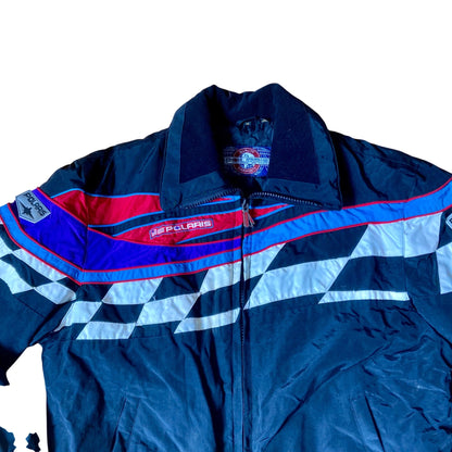 Vintage 1990's Polaris Snowmobile Jacket Men's Size Medium NICE!
