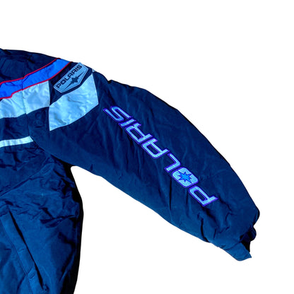 Vintage 1990's Polaris Snowmobile Jacket Men's Size Medium NICE!