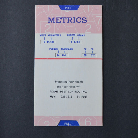 Adam's Pest Control Minneapolis Metrics Made Easy Slider Vintage