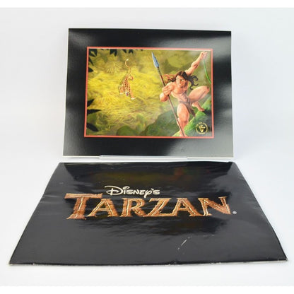 Disneys Tarzan 1999 Exclusive Commemorative Lithograph With Original Folder