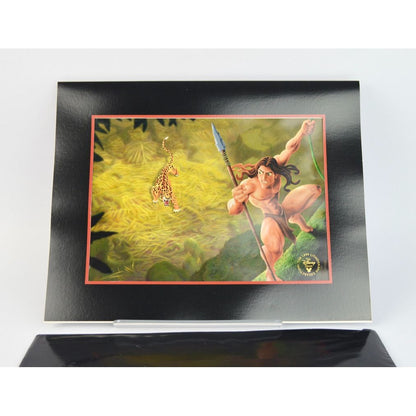 Disneys Tarzan 1999 Exclusive Commemorative Lithograph With Original Folder