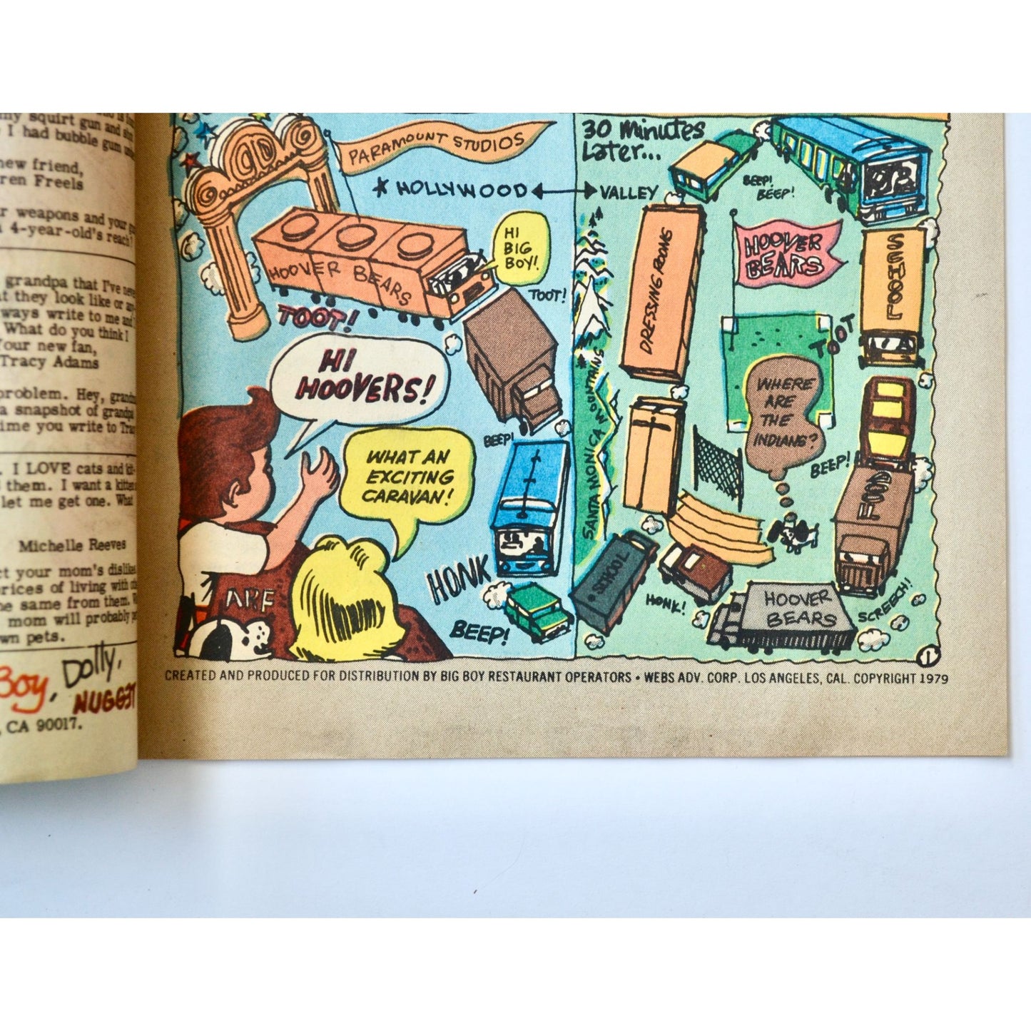 Adventures of Big Boy # 268 Vintage Marc's Family Restaurants Comic