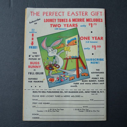Looney Tunes Comics Merrie Melodies #54 April 1946 Vintage